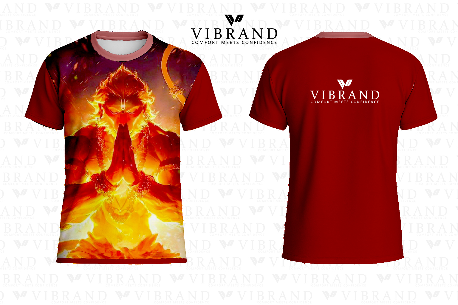 Hanuman Tshirt Mockup Design 1n