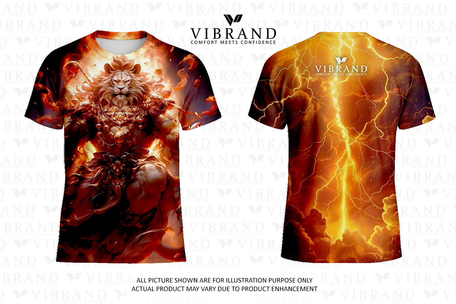 Narasima Tshirt Mockup