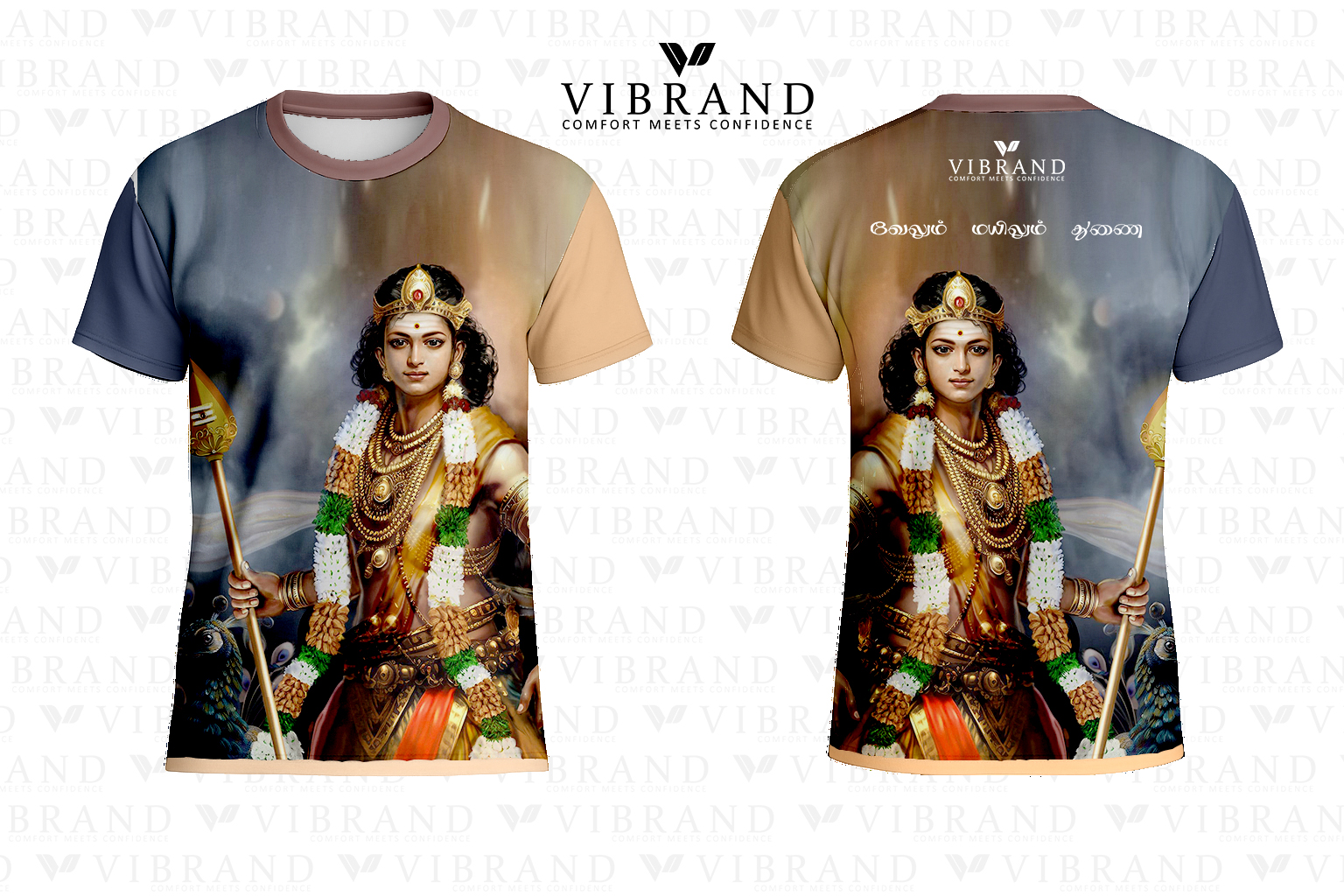 Vetri Vel Tshirt Mockup Design 3